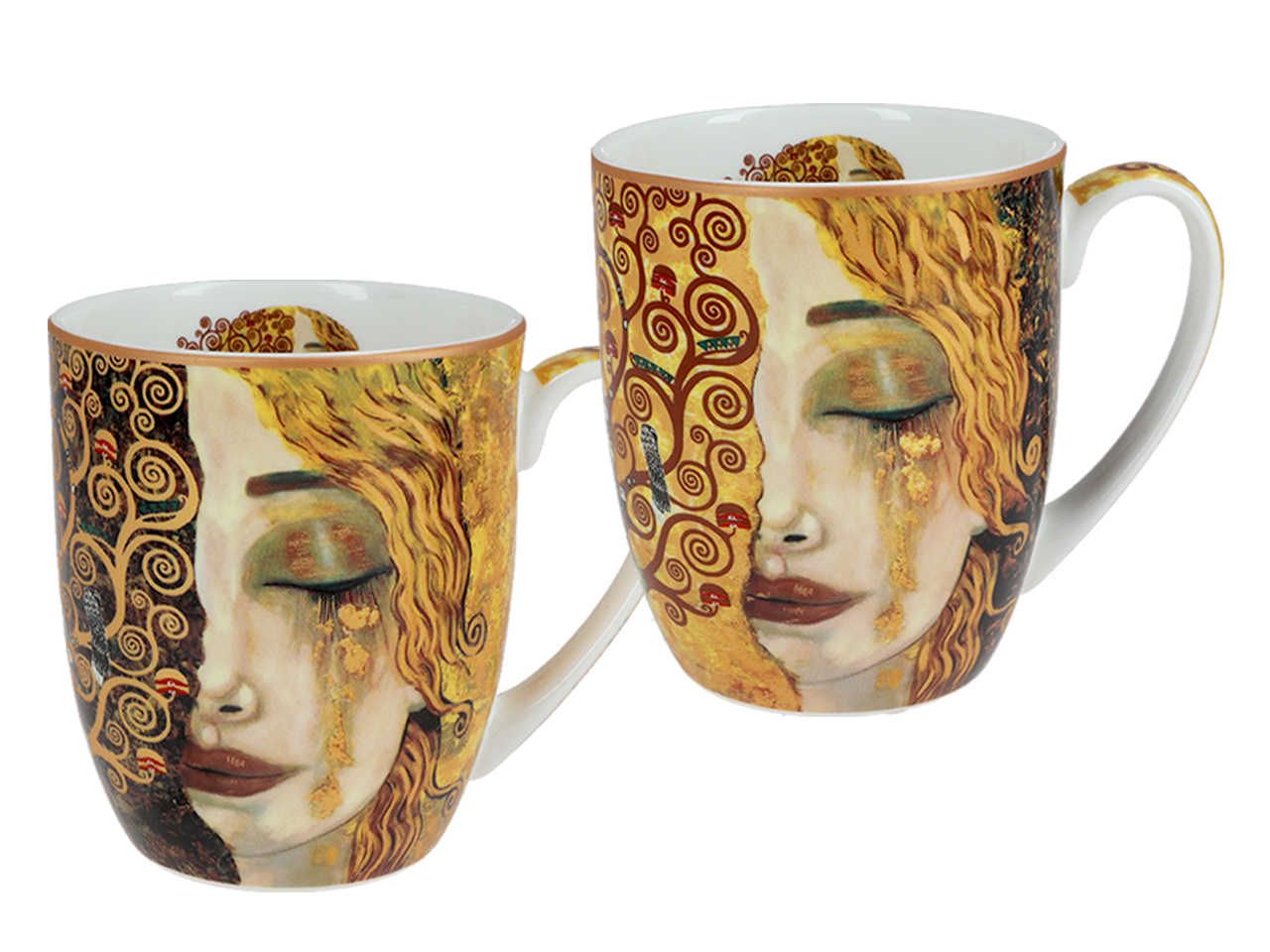 Zestaw kubków CARMANI, Gustava Klimta Złote łzy