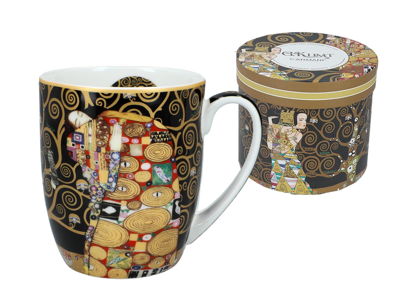 Kubek Camio G Klimt Pocałunek CARMANI