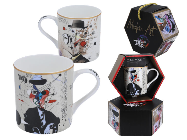 Kubek Loui Jover CARMANI, porcelana i sztuka