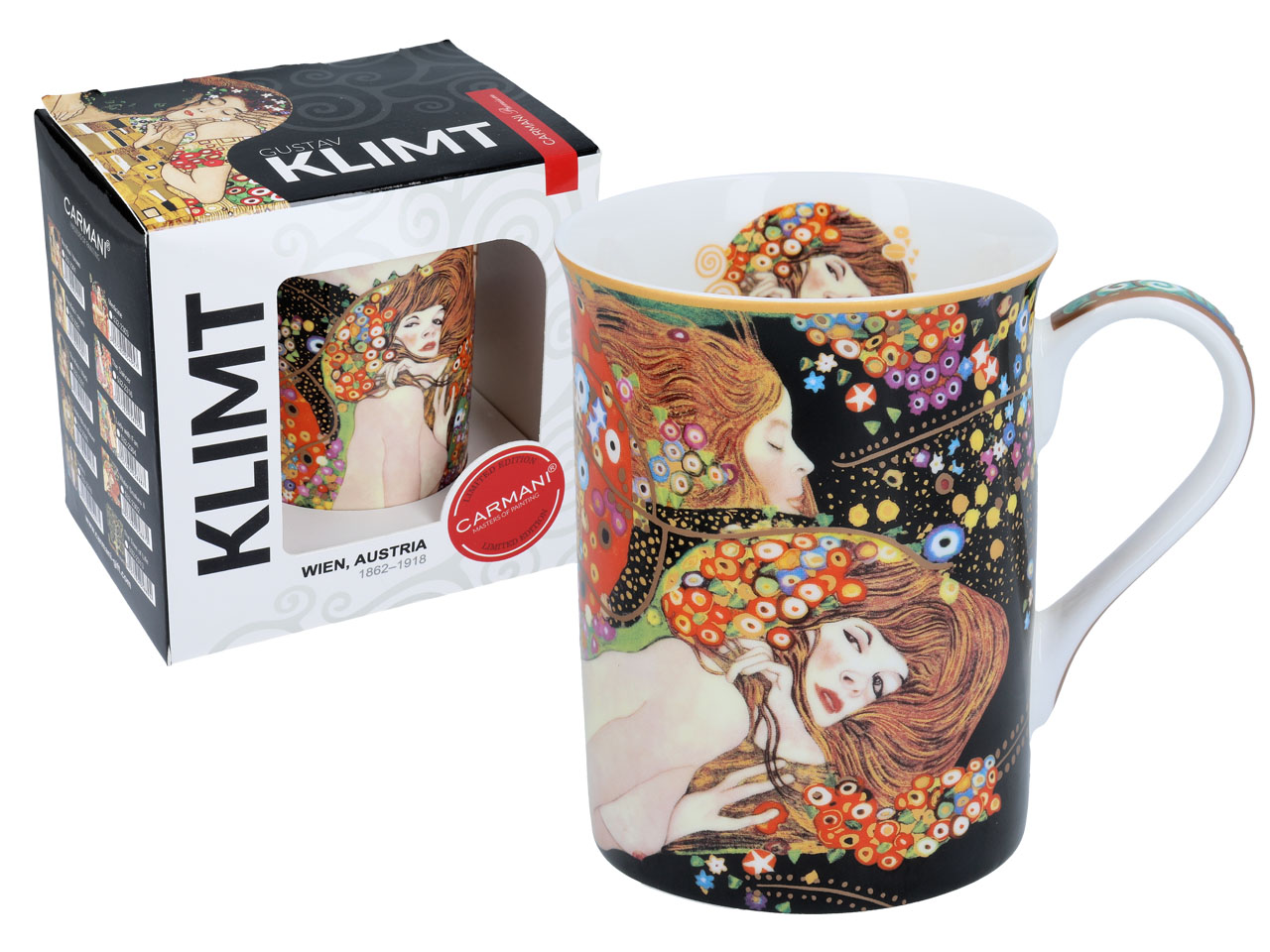 Kubek Classic New G Klimt Węże wodne CARMANI